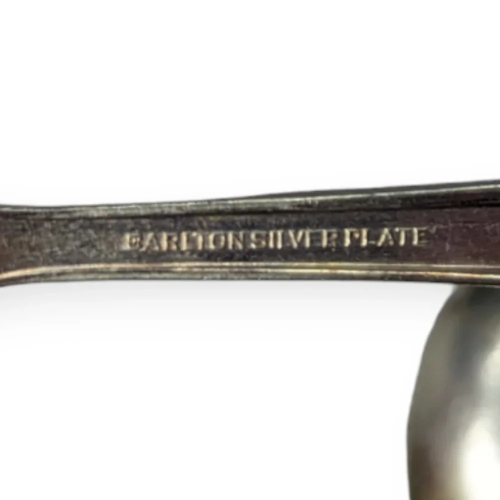Vintage Dionne Quintuplets Silver Plated Spoon Set